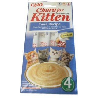 Churu Cat Kitten Tuna Recipe 4x14g AKCE
